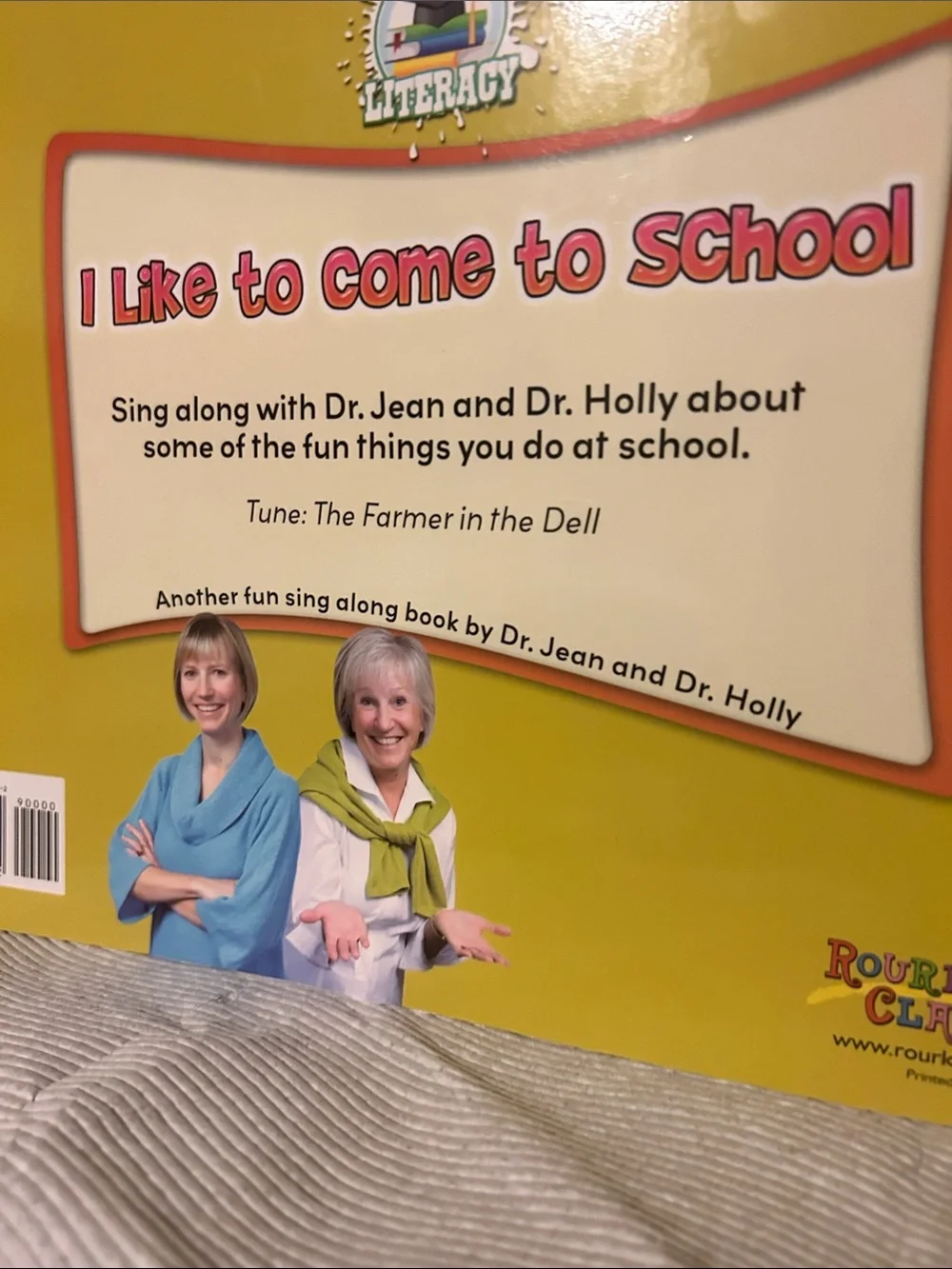 I Like to Come to School - Kids Learning Book (Yellow)